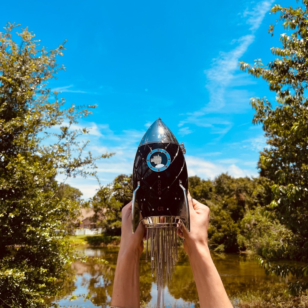 RARE COLLECTIBLE Chanel Rocketship Minaudiere - Picture 5 of 9